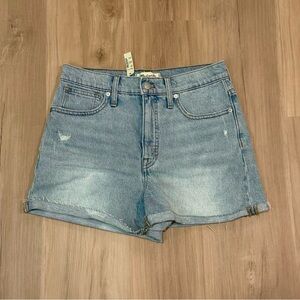 NWT Madewell HR Denim Shorts